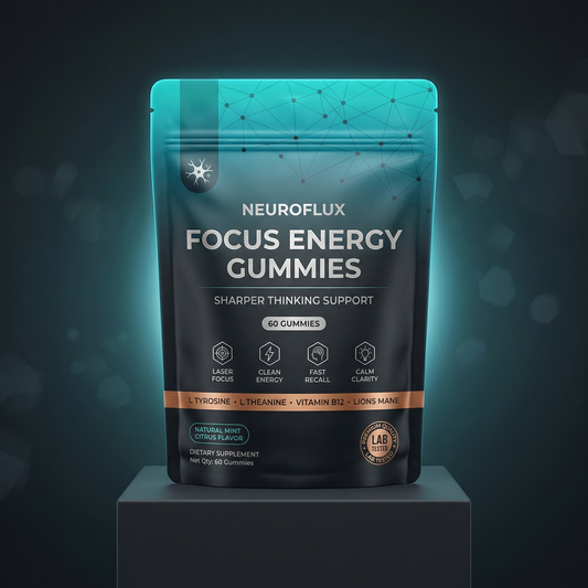Neuroflux™ – Focus & Energy Gummies