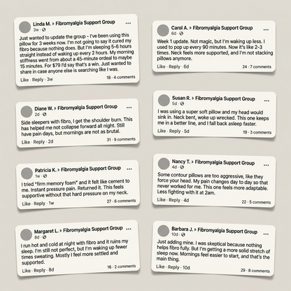 NoviDream Orthopedic Pillow — Designed for Fibromyalgia Relief